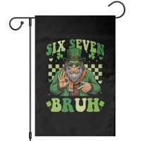 Bigfoot Six Seven Bruh Garden Flag Gen Z Irish Gift