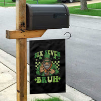 Bigfoot Six Seven Bruh Garden Flag Gen Z Irish Gift