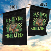 Bigfoot Six Seven Bruh Garden Flag Gen Z Irish Gift