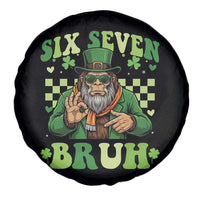 Bigfoot Six Seven Bruh Spare Tire Cover Gen Z Irish Gift