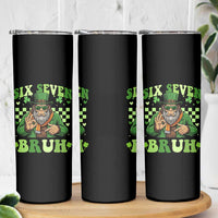 Bigfoot Six Seven Bruh Skinny Tumbler Gen Z Irish Gift