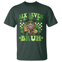 Bigfoot Six Seven Bruh T Shirt Gen Z Irish Gift