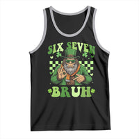 Bigfoot Six Seven Bruh Tank Top Gen Z Irish Gift