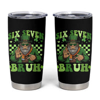 Bigfoot Six Seven Bruh Tumbler Cup Gen Z Irish Gift