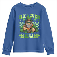 Bigfoot Six Seven Bruh Youth Sweatshirt Gen Z Irish Gift