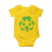 St Patricks Day Bigfoot Shamrock Baby Onesie Six Seven Meme