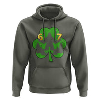 St Patricks Day Bigfoot Shamrock Hoodie Six Seven Meme