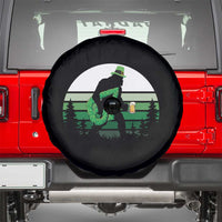 Funny St Patricks Bigfoot Says Six Seven Spare Tire Cover Gen Z Irish Gift