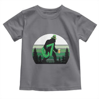 Funny St Patricks Bigfoot Says Six Seven Toddler T Shirt Gen Z Irish Gift