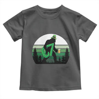 Funny St Patricks Bigfoot Says Six Seven Toddler T Shirt Gen Z Irish Gift