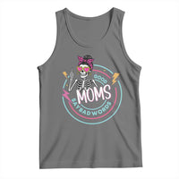 Funny Skeleton Mom Graphic Tank Top Good Moms Say Bad Words