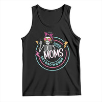 Funny Skeleton Mom Graphic Tank Top Good Moms Say Bad Words