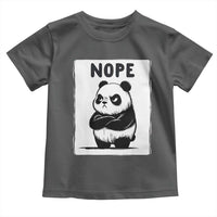 Grumpy Panda Says Nope Toddler T Shirt Japanese Aesthetic Panda Bear Graphic