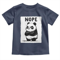 Grumpy Panda Says Nope Toddler T Shirt Japanese Aesthetic Panda Bear Graphic