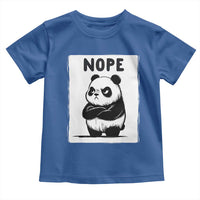 Grumpy Panda Says Nope Toddler T Shirt Japanese Aesthetic Panda Bear Graphic