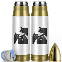 Funny Japanese Black Cat Is Watching You Bullet Tumbler Cat Lover