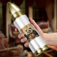 Funny Panda Eating Ramen Scrolling Phone Bullet Tumbler Japanese Art Aesthetic