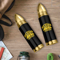 Michigan Never Stops Bullet Tumbler Great Lakes State Basketball Pride Gift