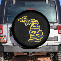 Michigan Lover State Map Pride Souvenir Gift Spare Tire Cover