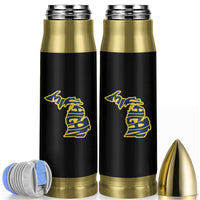 Michigan Lover State Map Pride Souvenir Gift Bullet Tumbler