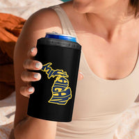 Michigan Lover State Map Pride Souvenir Gift 4 in 1 Can Cooler Tumbler