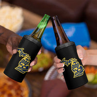 Michigan Lover State Map Pride Souvenir Gift 4 in 1 Can Cooler Tumbler
