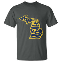 Michigan Lover State Map Pride Souvenir Gift T Shirt