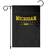 Michigan 2026 Basketball Victory Garden Flag Champions Pride Fan Gift