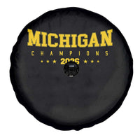 Michigan 2026 Basketball Victory Spare Tire Cover Champions Pride Fan Gift