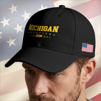 Michigan 2026 Basketball Victory Baseball Cap Champions Pride Fan Gift