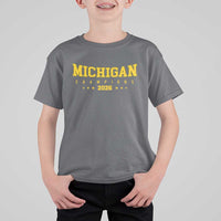 Michigan 2026 Basketball Victory T Shirt For Kid Champions Pride Fan Gift