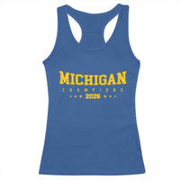 Michigan 2026 Basketball Victory Racerback Tank Top Champions Pride Fan Gift