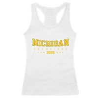 Michigan 2026 Basketball Victory Racerback Tank Top Champions Pride Fan Gift