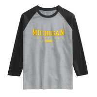 Michigan 2026 Basketball Victory Raglan Shirt Champions Pride Fan Gift