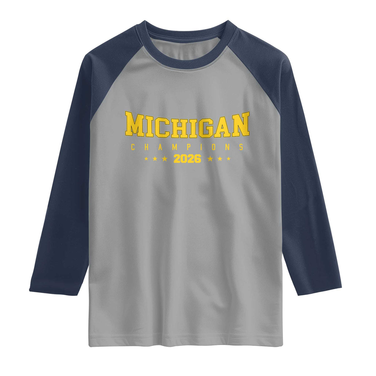 Michigan 2026 Basketball Victory Raglan Shirt Champions Pride Fan Gift