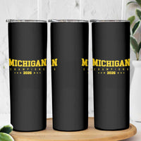 Michigan 2026 Basketball Victory Skinny Tumbler Champions Pride Fan Gift
