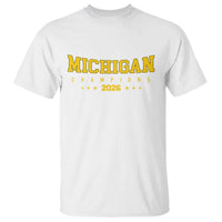 Michigan 2026 Basketball Victory T Shirt Champions Pride Fan Gift