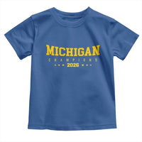 Michigan 2026 Basketball Victory Toddler T Shirt Champions Pride Fan Gift