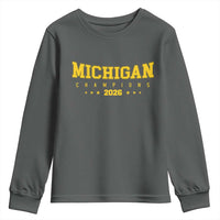Michigan 2026 Basketball Victory Youth Sweatshirt Champions Pride Fan Gift
