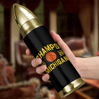 Michigan Hoops Champions Graphic Bullet Tumbler 2026 Basketball Victory Pride