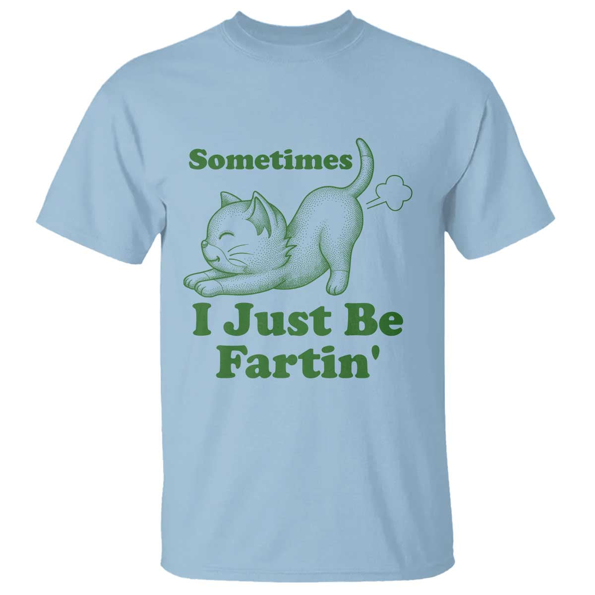 Funny Cat Sometimes I Just Be Fartin T Shirt Pet Lover