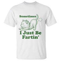 Funny Cat Sometimes I Just Be Fartin T Shirt Pet Lover