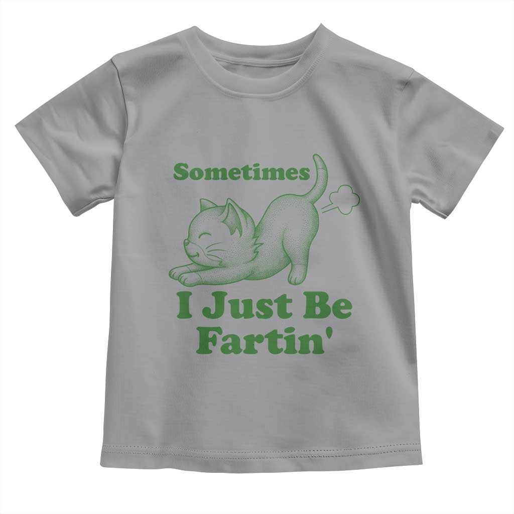 Funny Cat Sometimes I Just Be Fartin Toddler T Shirt Pet Lover
