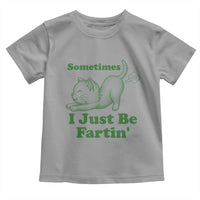 Funny Cat Sometimes I Just Be Fartin Toddler T Shirt Pet Lover