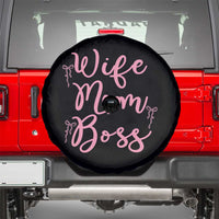 Funny Wife Mom Boss Spare Tire Cover Girly Pink Bows Mothers Day Gift