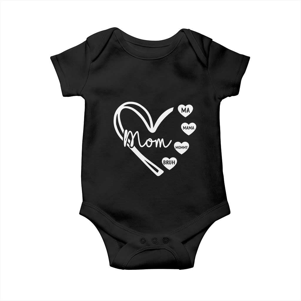 Mama Mommy Mom Bruh Baby Onesie Mothers Day Humor Gift