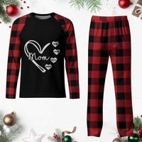 Mama Mommy Mom Bruh Plaid Pajama Set Mothers Day Humor Gift