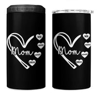 Mama Mommy Mom Bruh 4 in 1 Can Cooler Tumbler Mothers Day Humor Gift