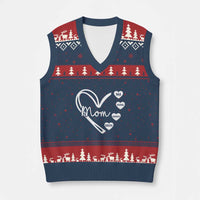 Mama Mommy Mom Bruh V-Neck Knit Sweater Vest Mothers Day Humor Gift