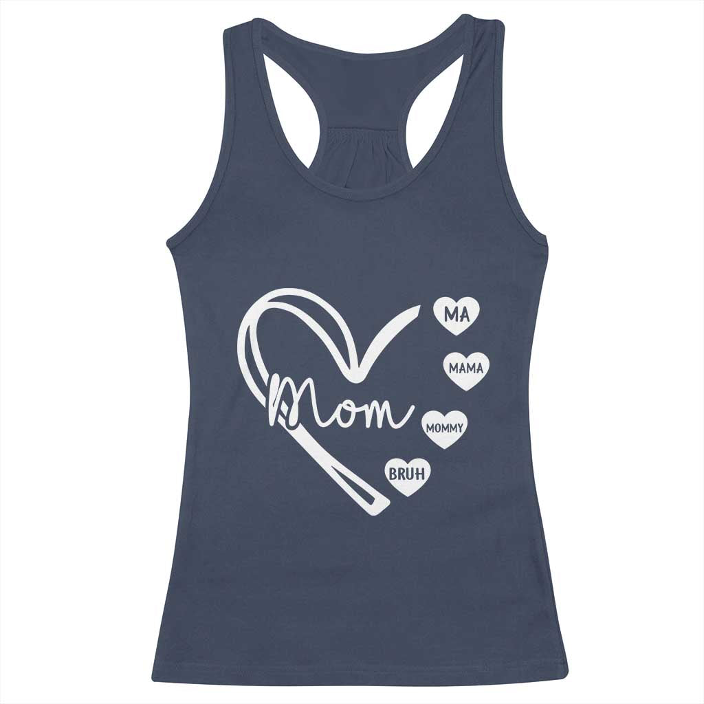 Mama Mommy Mom Bruh Racerback Tank Top Mothers Day Humor Gift